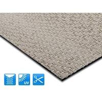 Casa Pura Buitenmat Verona Polyester, vinyl Beige 2000 x 1800 mm