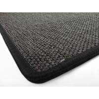 Tapis FLOORDIREKT STEP Sabang Anthracite Coton, PET, PP 1000 x 660 mm