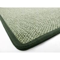 Tapis FLOORDIREKT STEP Sabang Vert Coton, PET, PP 1 000 x 660 mm