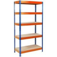 Rayonnage Karat 900 x 600 x 1800 mm Bleu, orange