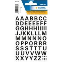 HERMA 4158 Letter A-Z Etiketten 10 mm Zwart 10 Pak van 740 Etiketten