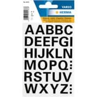 Lettres autocollantes HERMA 4163 A-Z 15 mm Noir 10 paquets de 360 étiquettes