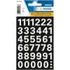 Chiffres autocollants HERMA 15558 0-9 15 mm Blanc 10 paquets de 360 étiquettes 15558-10