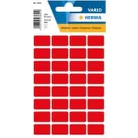 Étiquettes universelles HERMA 3642 Rouge 12 x 18 mm 10 Paquets de 1600 Étiquettes 3642-10