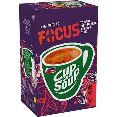 Cup-a-Soup Focus Instant soep Tomaat met zwarte peper & tijm 21 Stuks à 175 ml