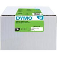 Dymo LW S0722360 / 99010 Authentiek Adresetiketten Zelfklevend Wit 28 x 89 mm 24 Rollen à 130 Etiketten
