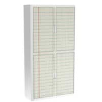 Paperflow Roldeurkast Notebook Kleurenassortiment 1.100 x 415 x 2.040 mm