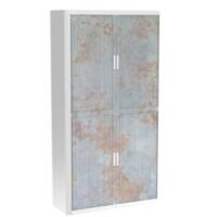 Armoire basse à rideaux Paperflow Globe Assortiment 1100 x 415 x 2040 mm