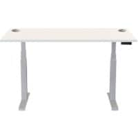 Cambio Zit-stabureau Wit 1800 x 800 x 645 - 1305 mm
