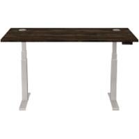 Cambio Zit-stabureau Walnoot 1800 x 800 x 645 - 1305 mm