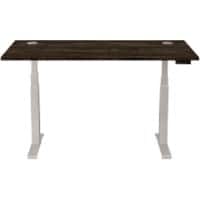 Cambio Zit-stabureau Walnoot 1600 x 800 x 645 - 1305 mm