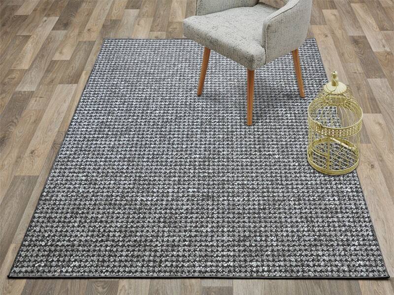 Tapis Grandeur FLOORDIREKT STEP PP (Polypropylène) Gris 200 x 250 cm