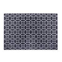 Tapis FLOORDIREKT STEP Azrou Mousse gel Latex , Microfibre Anthracite, Noir 2 500 x 1 340 mm