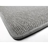 Tapis FLOORDIREKT STEP Sabang Coton, PET, PP Argenté 1 500 x 660 mm