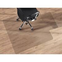 Tapis protège-sol Floordirekt Pro pour sols durs Transparent 1340 x 1150 mm