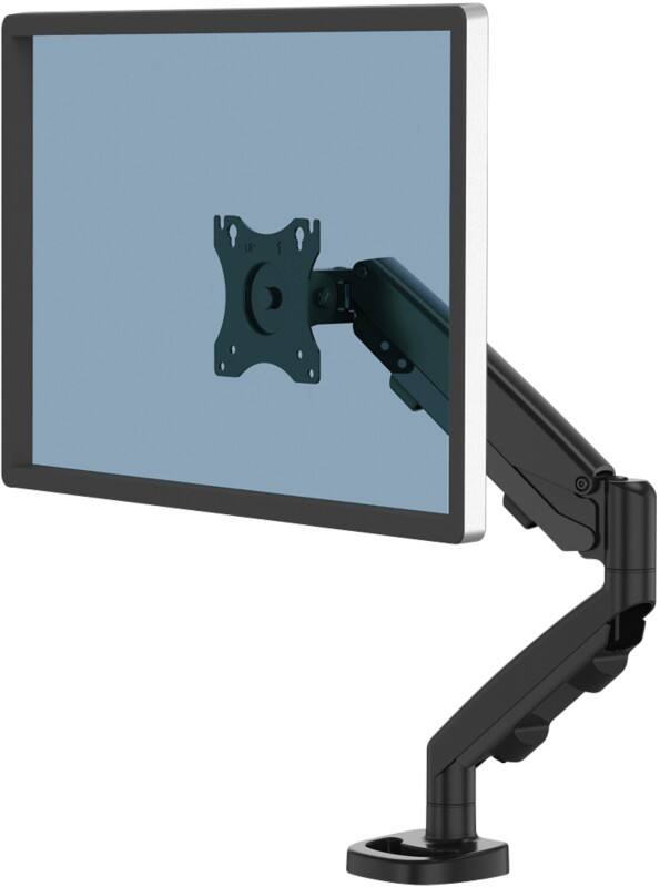 Fellowes enkele monitorarm Eppa in hoogte verstelbaar 480 x 117 X 575 mm 39 inch zwart