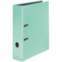 Classeur à levier Falken PastellColour 15062628 A4 80 mm Vert 2 anneaux Carton