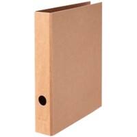 Falken Pure Smal Classeur A4 50 mm Bruin 2 Ringen Karton Glanzend
