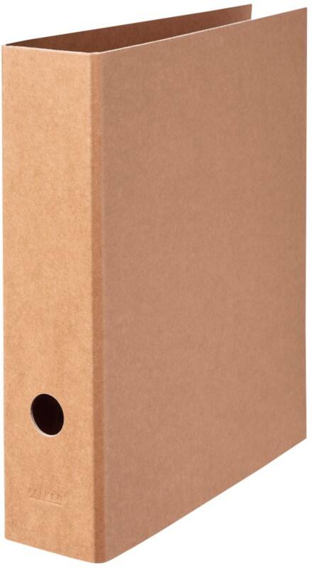 Falken Pure Breed Classeur A4 80 mm Bruin 2 Ringen 15072660 Karton Glanzend