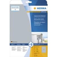 HERMA Laser Etiketten 4593 A4 Zilver 210 x 297 mm  10 Vellen à 1 Etiketten