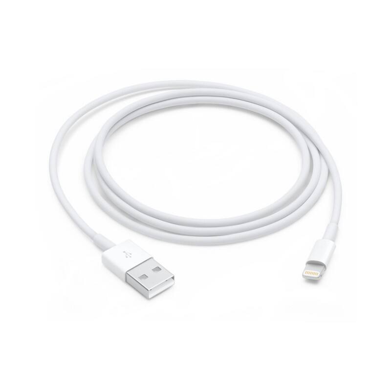 Apple Datakabel USB A Mannelijk Apple Lightning 1 m Wit