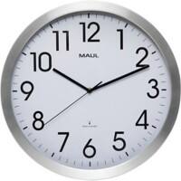 Horloge murale MAULmove Analogique Maul Argenté, blanc 40 x 40 x 40 x 5,1 cm