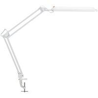 Lampe de bureau MAULatlantic LED Faible consommation Avec pince de fixation Blanc