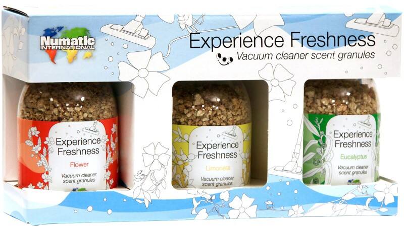 Numatic Geurkorrels Experience Freshness Kleurenassortiment 3 Stuks à 250 g