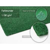 Gazon artificiel Casa Pura Color wonder PER Vert PP 2000 x 2000 mm