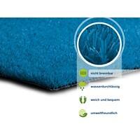 Gazon artificiel Casa Pura Premium Color PER PE Bleu 15 000 x 2 000 mm