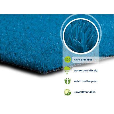 Gazon artificiel Casa Pura Premium Color PER PE Bleu 500 x 500 mm