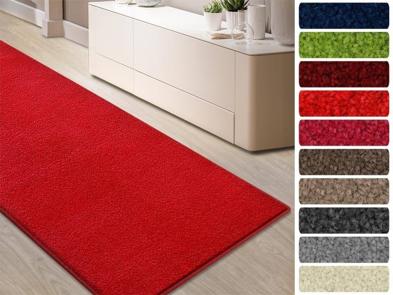 FLOORDIREKT STEP Dynasty Vloerkleed PP (Polypropeen) Rechthoekig Rood 66 x 200 cm