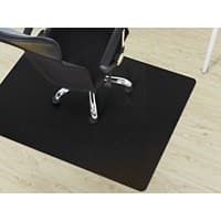 Tapis protège-sol FLOORDIREKT PRO PP Noir 120 x 150 cm