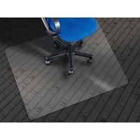 FLOORDIREKT PRO Stoelmat voor harde vloeren Eco PET Transparant 1350 x 1150 mm