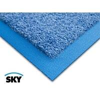 Tapis d’entrée Sky Color Bleu Caoutchouc NBR, polyamide 1500 x 850 mm