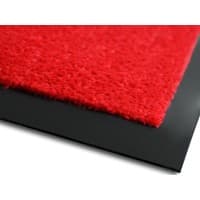 Tapis de porte Sky Dirt Trapper Monochrome Rouge 900 x 1,500 mm