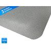 ETM tapis anti-slip mat lourd souple cotele grijs 2-laags 90x150 cm