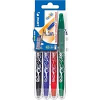 Stylo-bille Pilot FriXion 0,7 mm Assortiment 4 unités