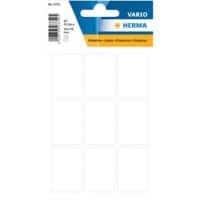 Étiquettes HERMA 3752 24 x 35 mm Blanc 10 Paquets de 63 Étiquettes