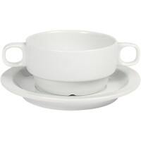Nova Nordika Soepkop Porselein 250 ml Wit 24 Stuks