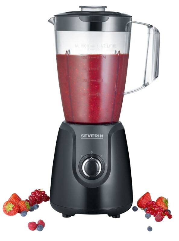 SEVERIN Blender SM 3707 1500 ml 600 W Kunststof Zwart