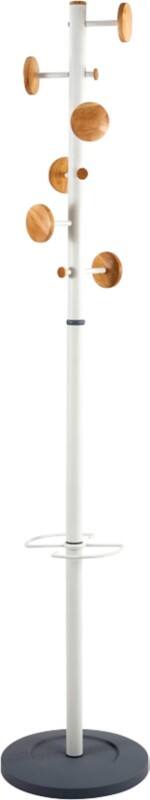 Porte-manteau Alba 9 Crochets Blanc