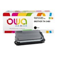 Toner OWA K15964OW Compatible Brother TN-3480 Noir