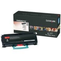 Lexmark Tonercartridge Origineel X463A21G Zwart