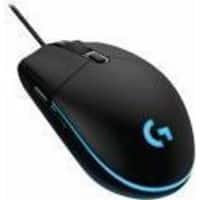 Souris gaming Logitech G PRO 910-005440 Avec fil sans Bluetooth Noir Ambidextre