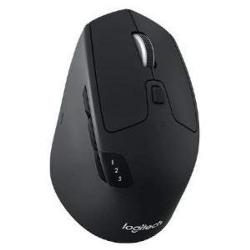 Souris optique sans fil Logitech M720 Bluetooth 1 000 ppp pour droitier Noir