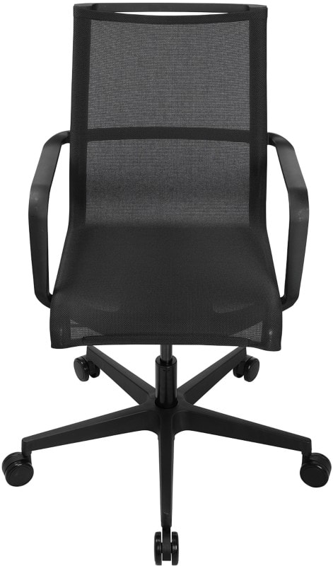 TOPSTAR Sitness Life 40 Bureaustoel Basis mechanisme Mesh Vaste armleuning In hoogte verstelbare zitting Zwart 110 kg