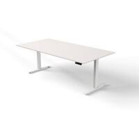 Bureau assis-debout Kerkmann Move 3 Blanc 200 x 100 x 72-120 cm