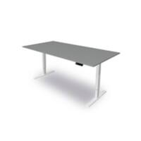 Kerkmann Move 3 Zit-sta-bureau Grafiet 200 x100 x 72-120 cm