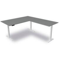 Kerkmann Zit-sta-bureau 3826 Move 3 Grafiet 2.000 x 1.000 x 720-1200 mm